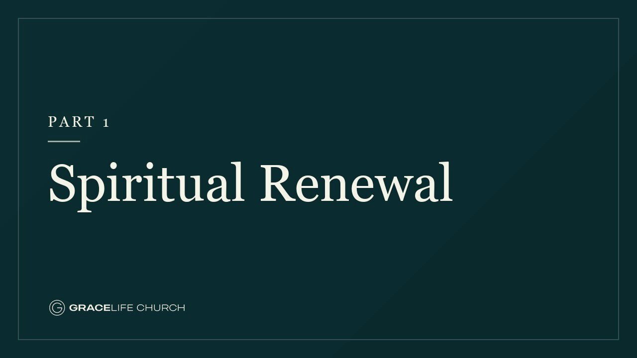 Spiritual Renewal