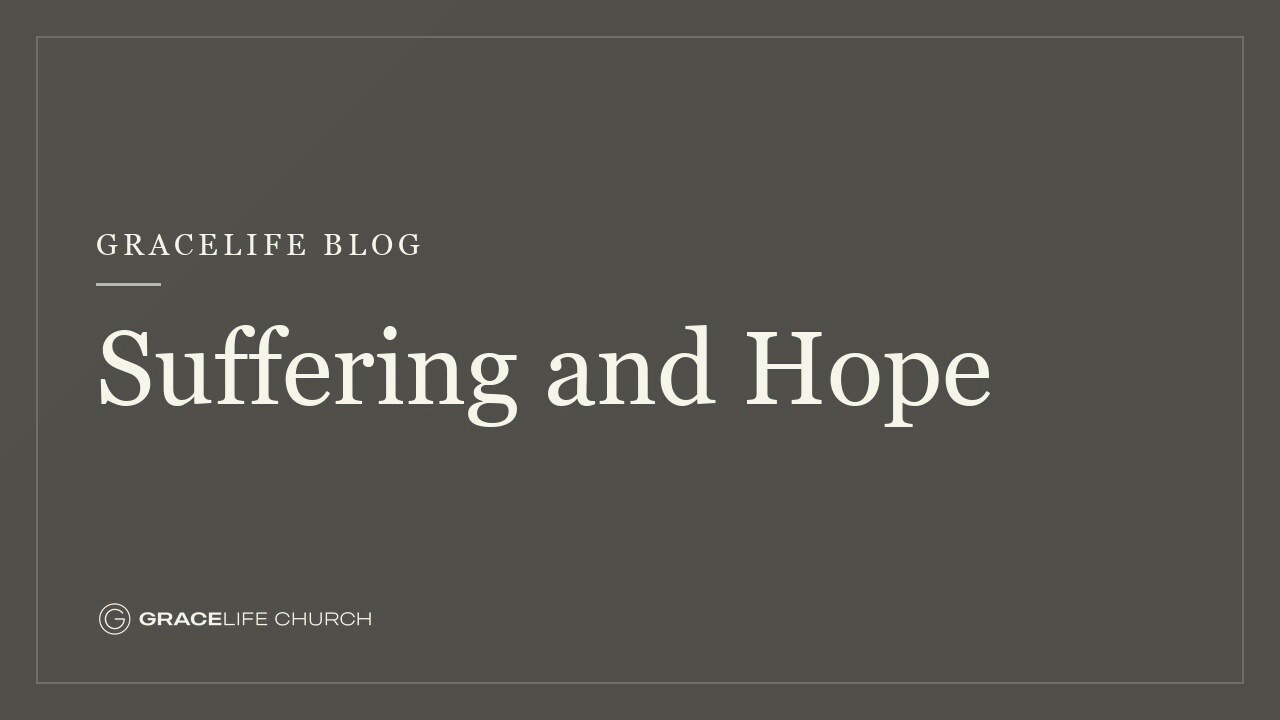 Suffering and Hope