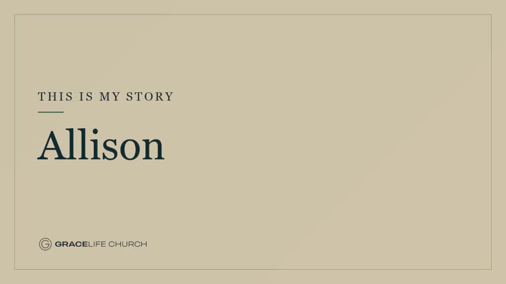 This is My Story | Allison