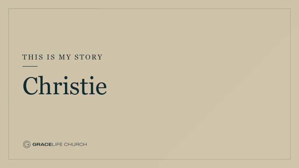 This is My Story | Christie
